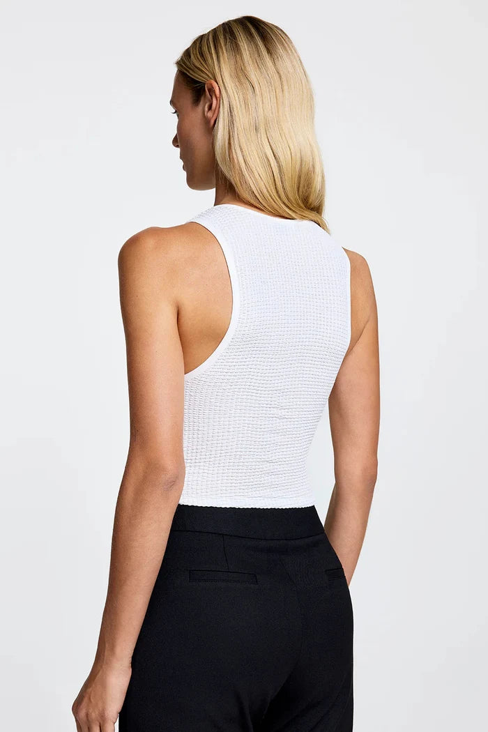 Smythe Muscle Rib Tank White