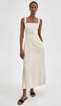 Smythe Picnic Dress Stone