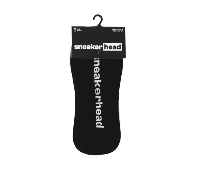 SneakerHead No-Show Socks (Black)