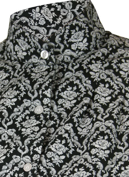 Rosedale Blouse - Black and White
