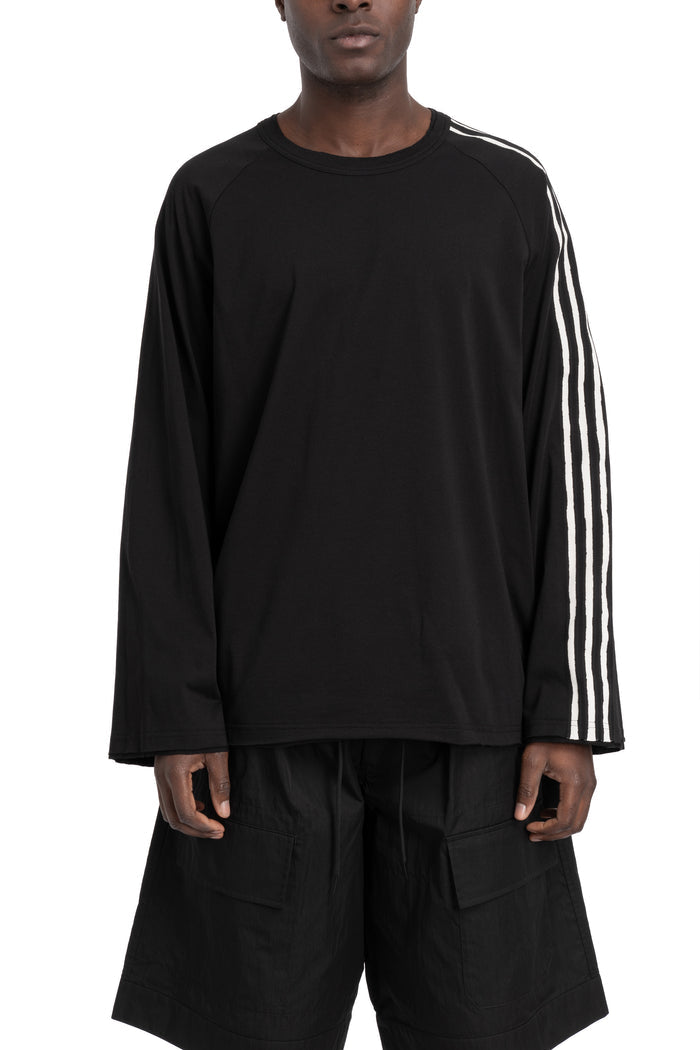 Striped long sleeve tee