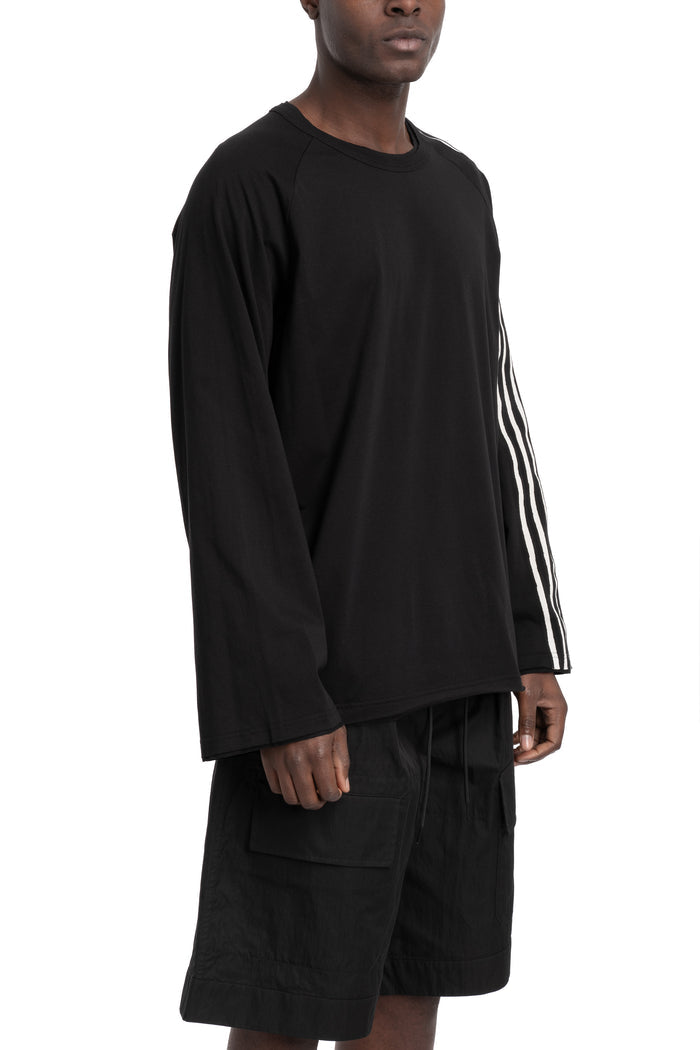 Striped long sleeve tee