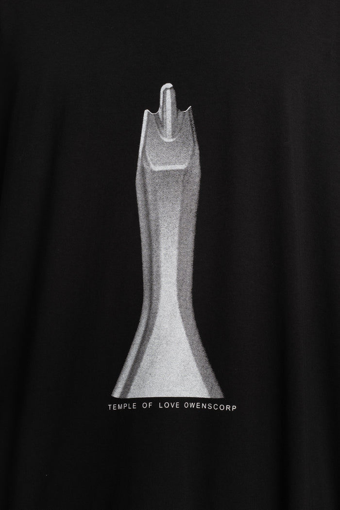 Rick Owens DRKSHDW | SS26 Temple - Tommy T-Shirt , Statueprint DU02F4259 RNEP5 0911