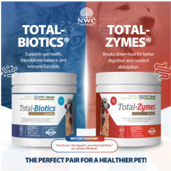 Total-Biotics® for Pets 63 gram – Treats 100 servings of pet food