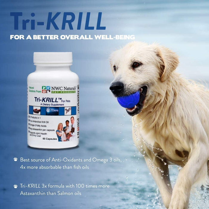 Tri-KRILL™ Krill Oil Capsules for Pets