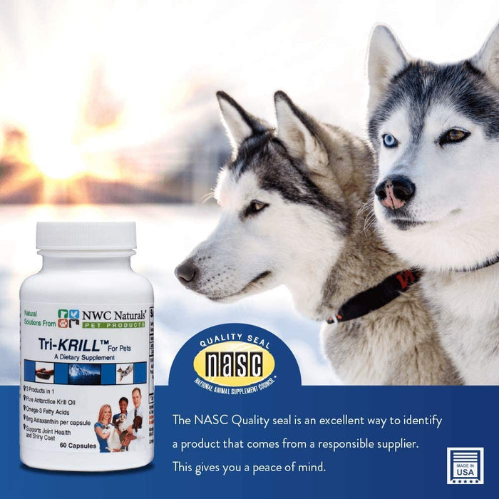 Tri-KRILL™ Krill Oil Capsules for Pets