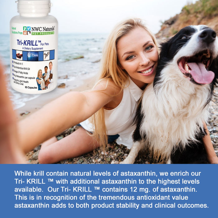 Tri-KRILL™ Krill Oil Capsules for Pets