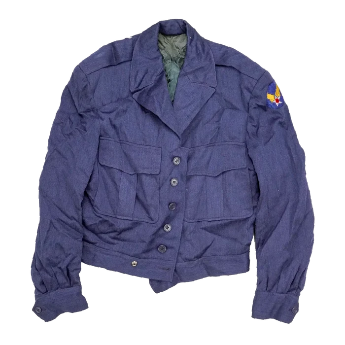 US Army Air Force Blue Ike Jacket - Medium - US Army Surplus - Field Jackets