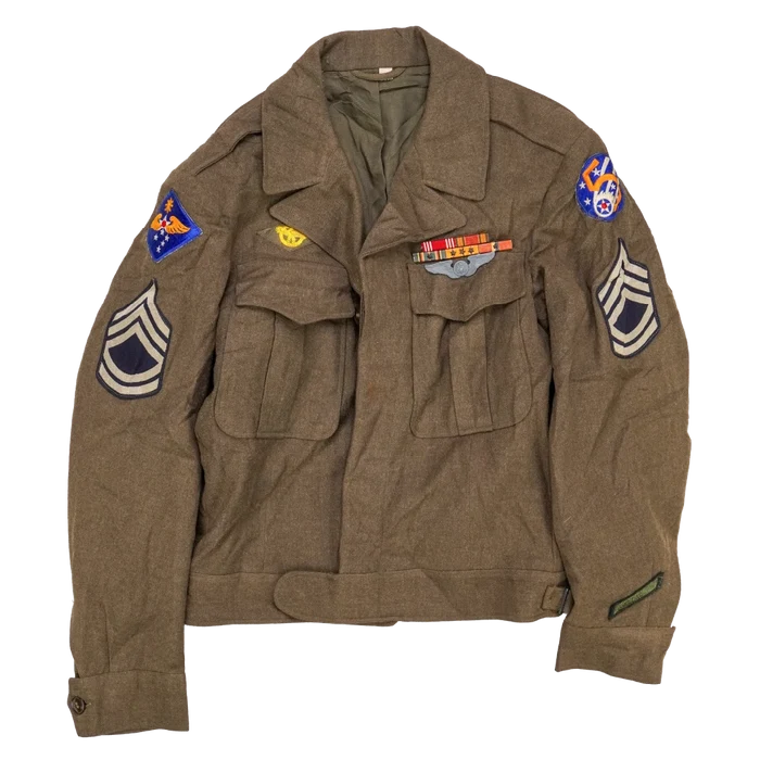 US Army Air Force WW2 Ike Jacket - 36R, Small - US Army Surplus - Field Jackets