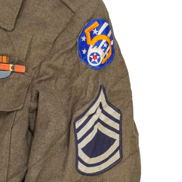 US Army Air Force WW2 Ike Jacket - 36R, Small - US Army Surplus - Field Jackets
