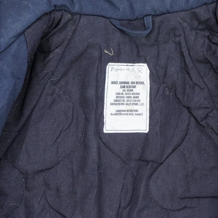 US Navy Shipboard Cold Weather Jacket - Medium - US Navy Surplus - Field Jackets