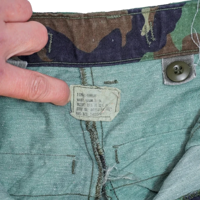 USGI M65 Woodland Trousers - XSmall Regular - US Army Surplus - Combat Trousers
