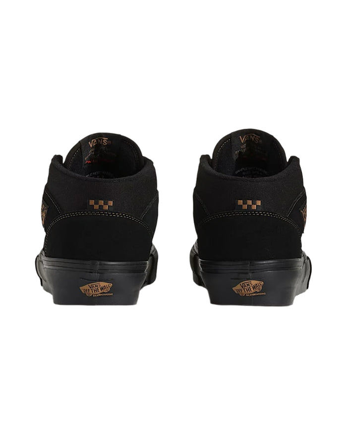 VANS SKATE HALF CAB (BLK/BLK/BROWN)