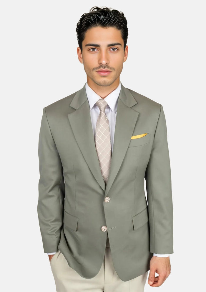 Verona Sage Twill Jacket - SARTORO