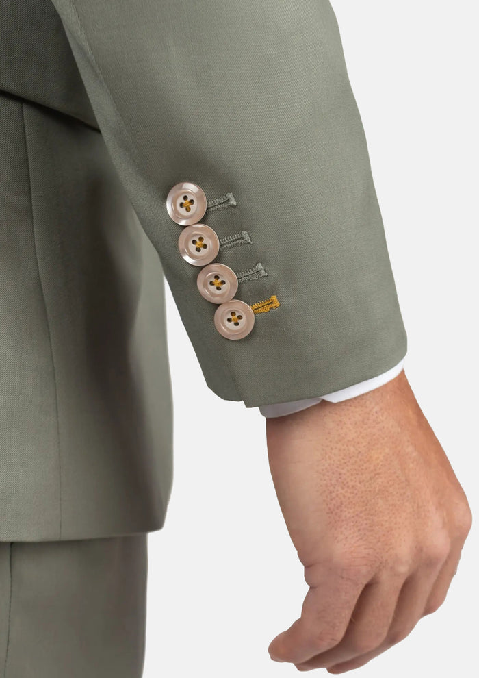Verona Sage Twill Suit