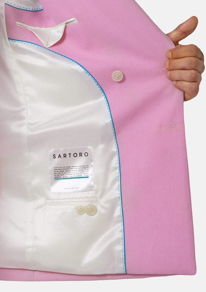 Waverly Lilac Linen Jacket - SARTORO