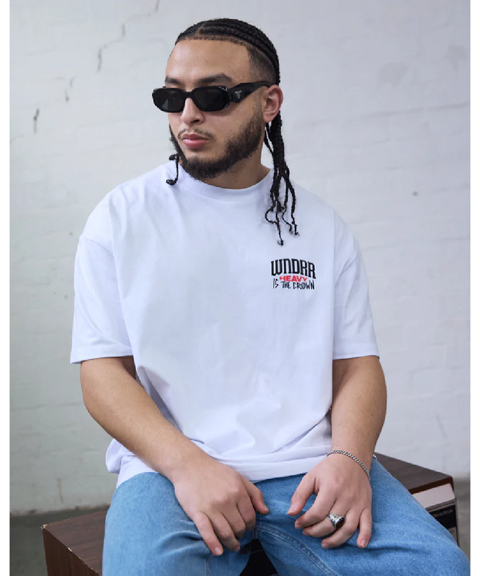 Wndrr Pledge Box Fit Tee (White)